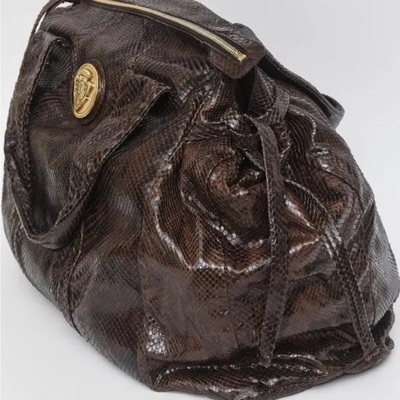Gucci Hysteria Python Large Tote - Picture 4 of 6